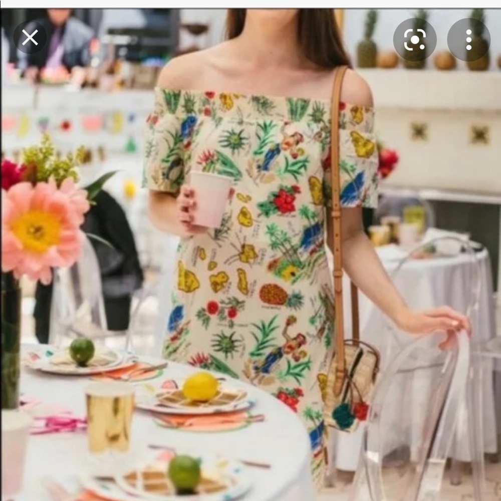 J Crew Dress Hawaiian Dress